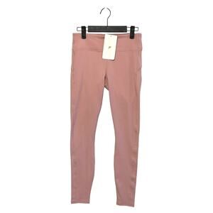 Fabletics Mid-Rise Solid Powerform Leggings NWT Women's Sz S Pale Pink UPF 50+